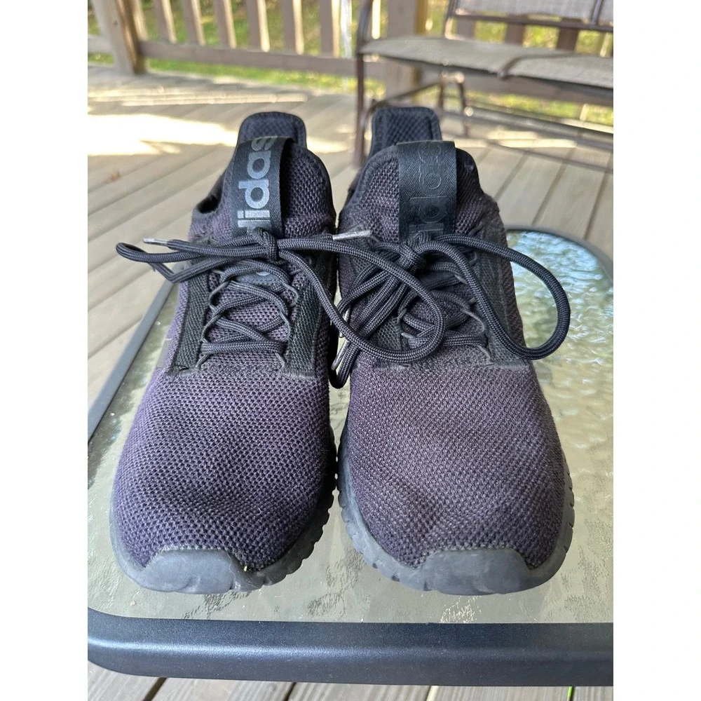 Adidas Kaptir 2.0 Men's Mesh Running Shoes Black Sneakers Size 12‎